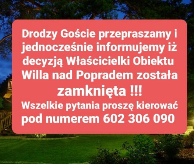 Bed and Breakfast Willa Nad Popradem Piwniczna-Zdroj Экстерьер фото